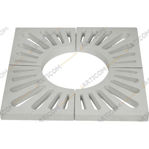 A TG 600 4 Pieces Composite Tree Bottom Grating