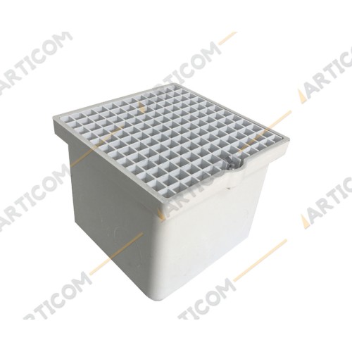 Composite Manhole Box With Grating 485x485x415